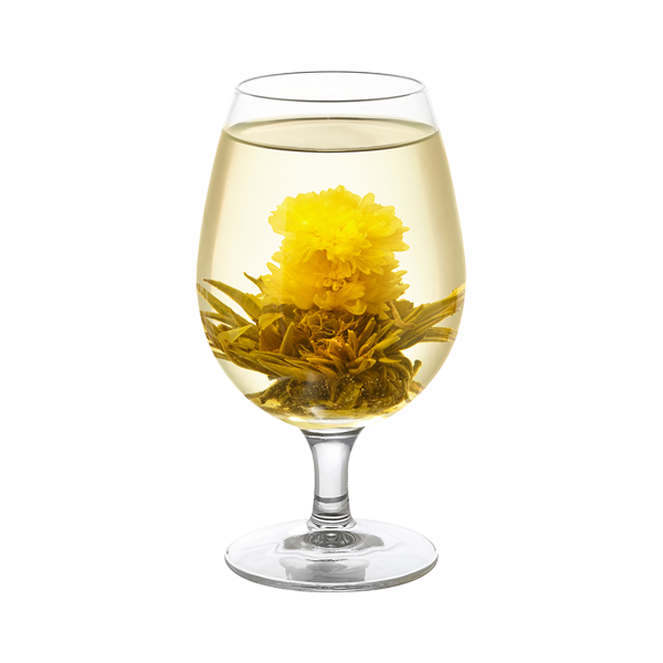 Spring Marigold Blooming Green Tea